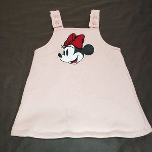 Disney Dress Minnie Mouse Embroidered Design 6-12 Month Size